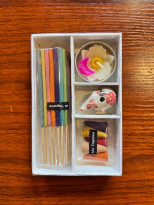Incense Sticks/Cones Box Set - White