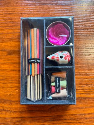 Incense Sticks/Cones Box Set - Black