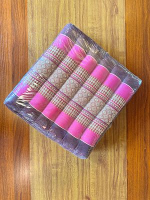 Handmade Thai Seat Cushion - Pink
