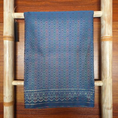 Pethpetai woven Textile/Fabric - Blue