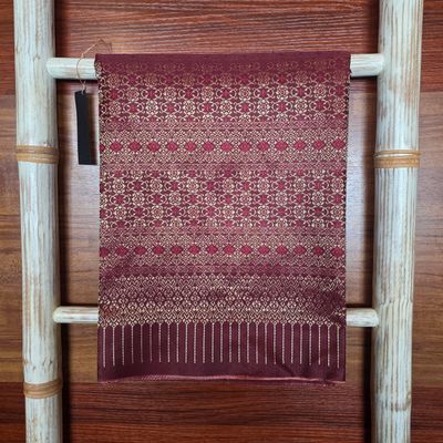Thai brocade woven Textile/Fabric - Maroon