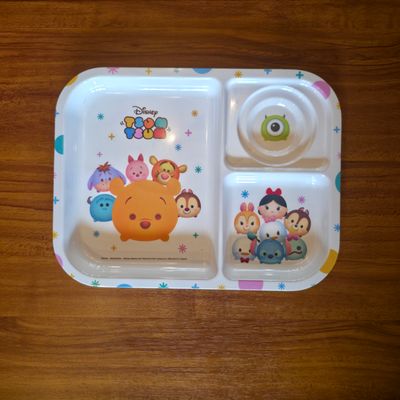 Melamine compartment tray Tsum Tsum