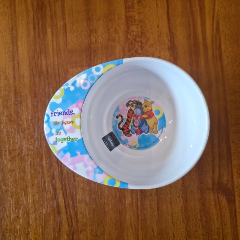 Melamine Bowl with Side Handle-Winnie the Pooh