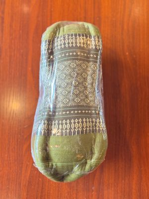 Neck Support Kapok Pillow - Green2