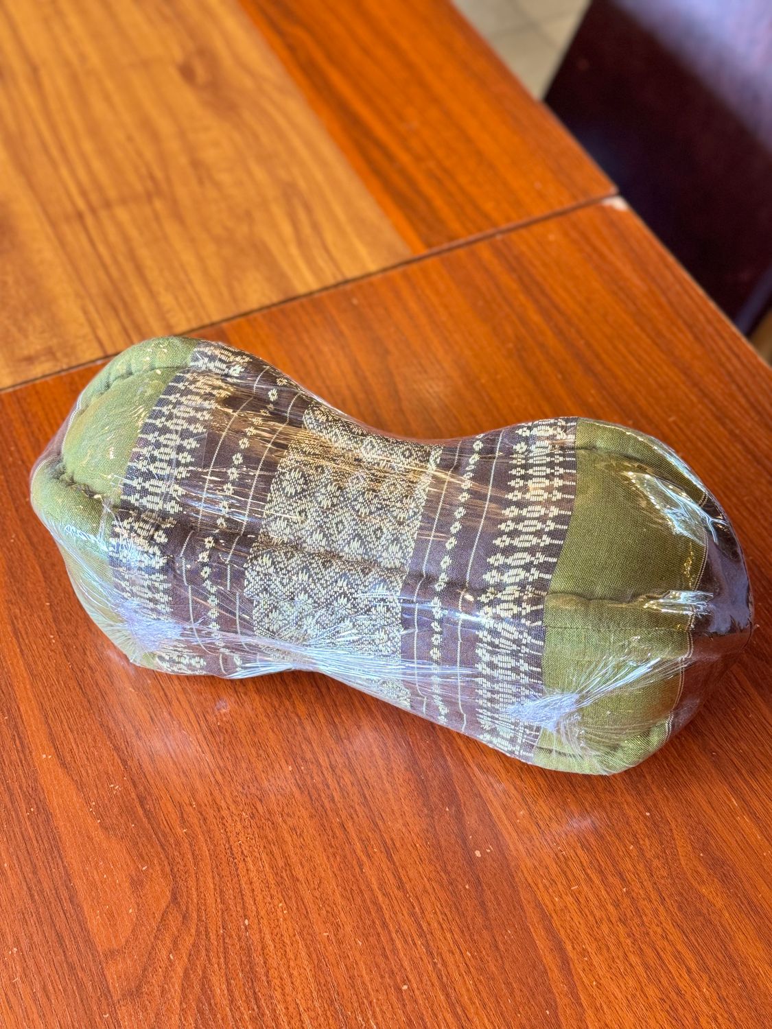 Neck Support Kapok Pillow - Green3