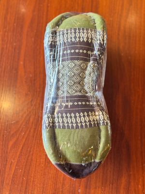 Neck Support Kapok Pillow - Green3