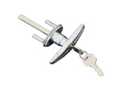 T Type Lock - 4" Square Shaft #20