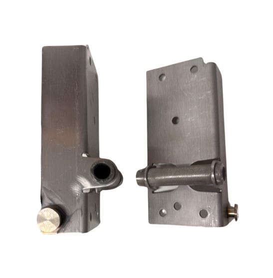 Garage Door - Standard Bottom Bracket - Stainless Steel -  PAIR