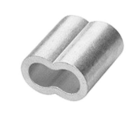 Lifting Cable Swage Sleeve  - Wire Rope - 3mm - Hourglass