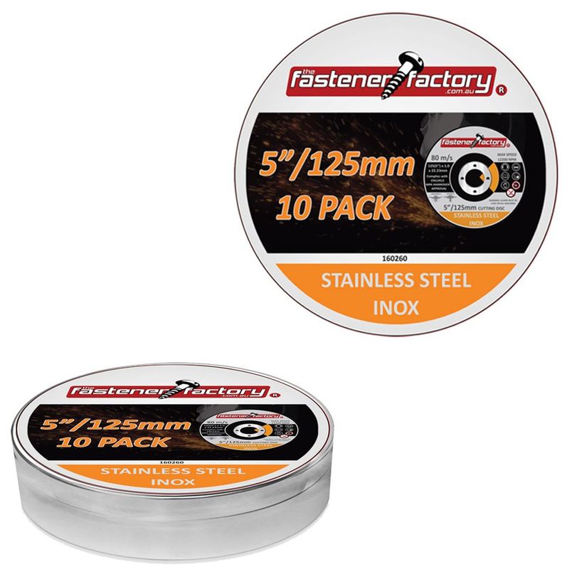 Stainless Steel Cutting Wheel - Extra Thin - 125mm x 22mm x 1.0mm