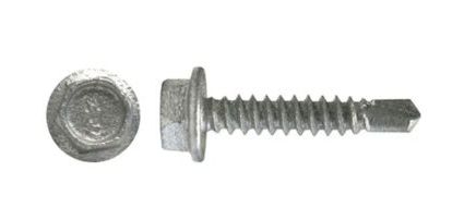 Hex - Coarse - Self Drilling Screws - Galvanised - 12g - 14 x 30mm