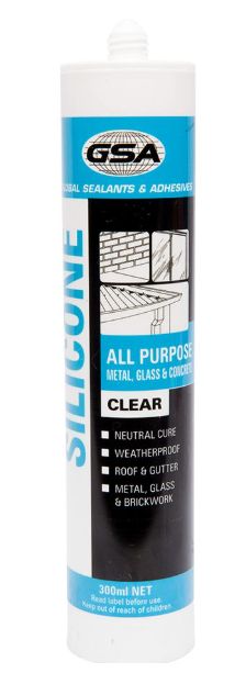 All Purpose Silicone - Clear - Translucent