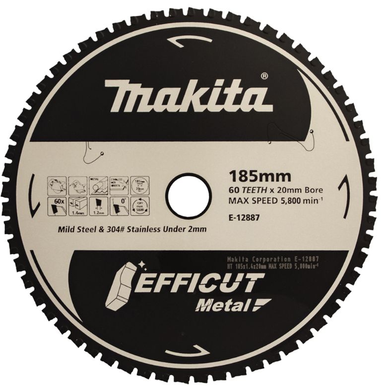 Blade - Saw - Stainless Steel - TCT - 185mm x 20 - X64T