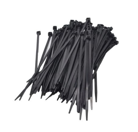 Cable Tie - 150mm x 3.6mm - Black - 100pk