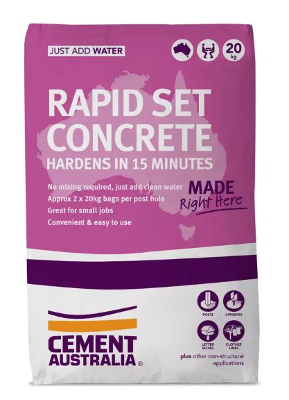 Concrete Mix - Rapid Set - 20KG