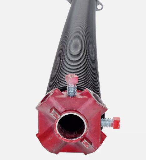 Sectional Garage Door Spring - PREMADE - 6.0 x 50.8 x 699mm - RED - Left