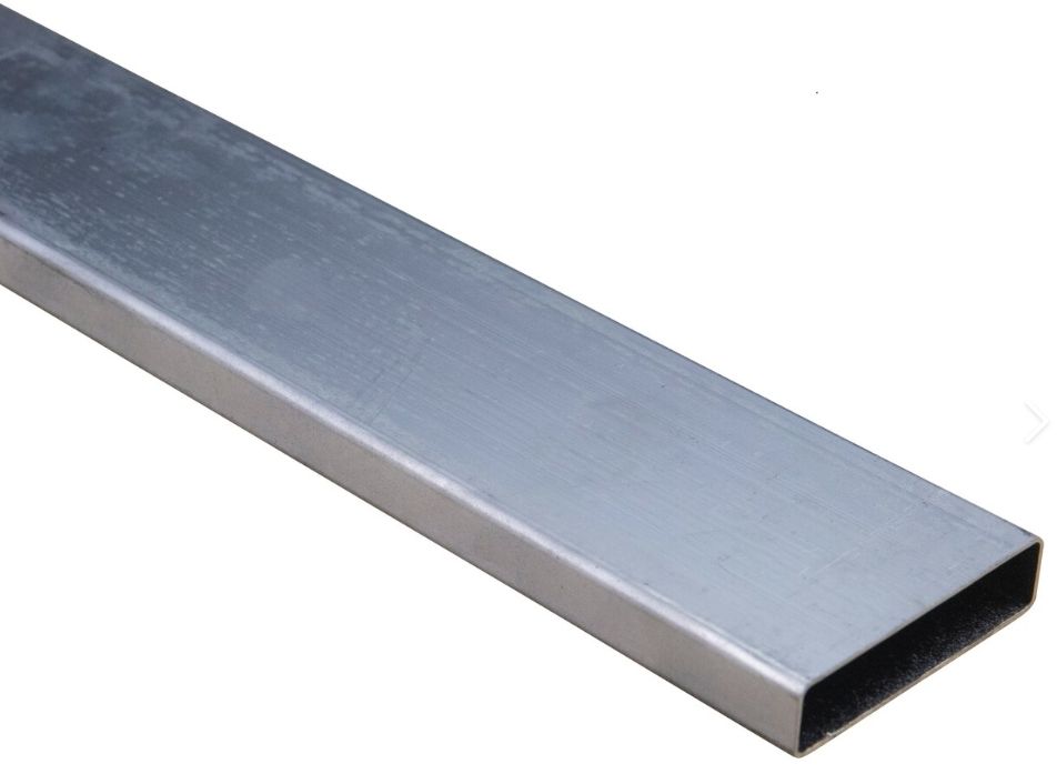 RHS - 65 x 16 x 1.4mm - Mill Finish Aluminium - 6.5m - Radius Edge