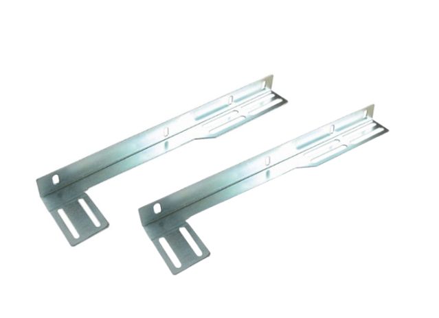 Garage Door - Flag Bracket  - PAIR - Zinc Plated