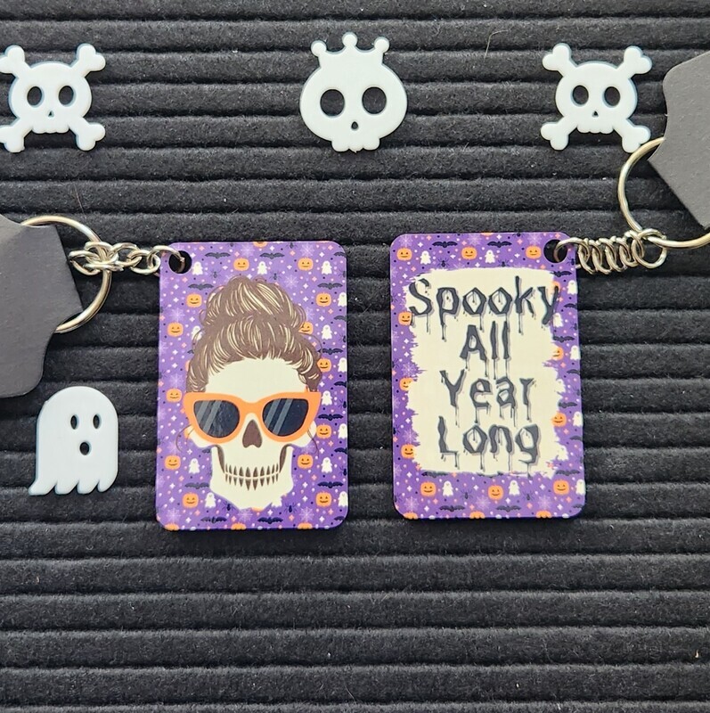 Spooky All Year Long Keychain