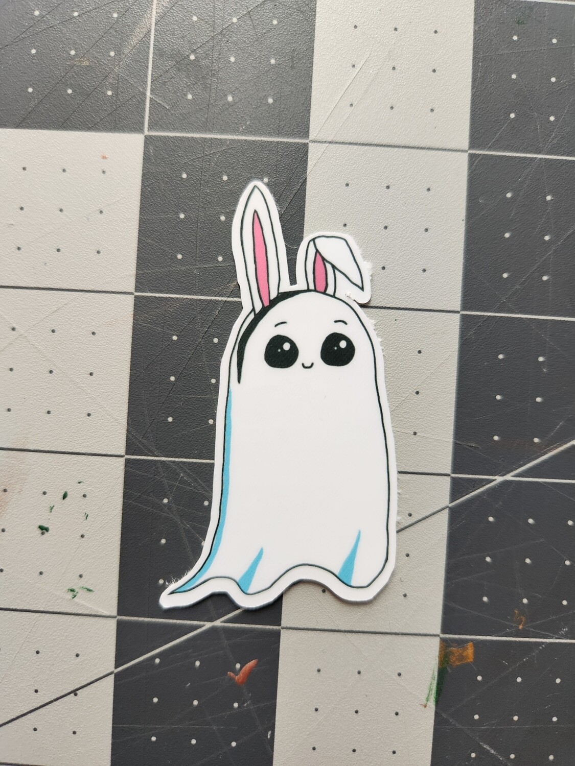Easter Ghost Sticker