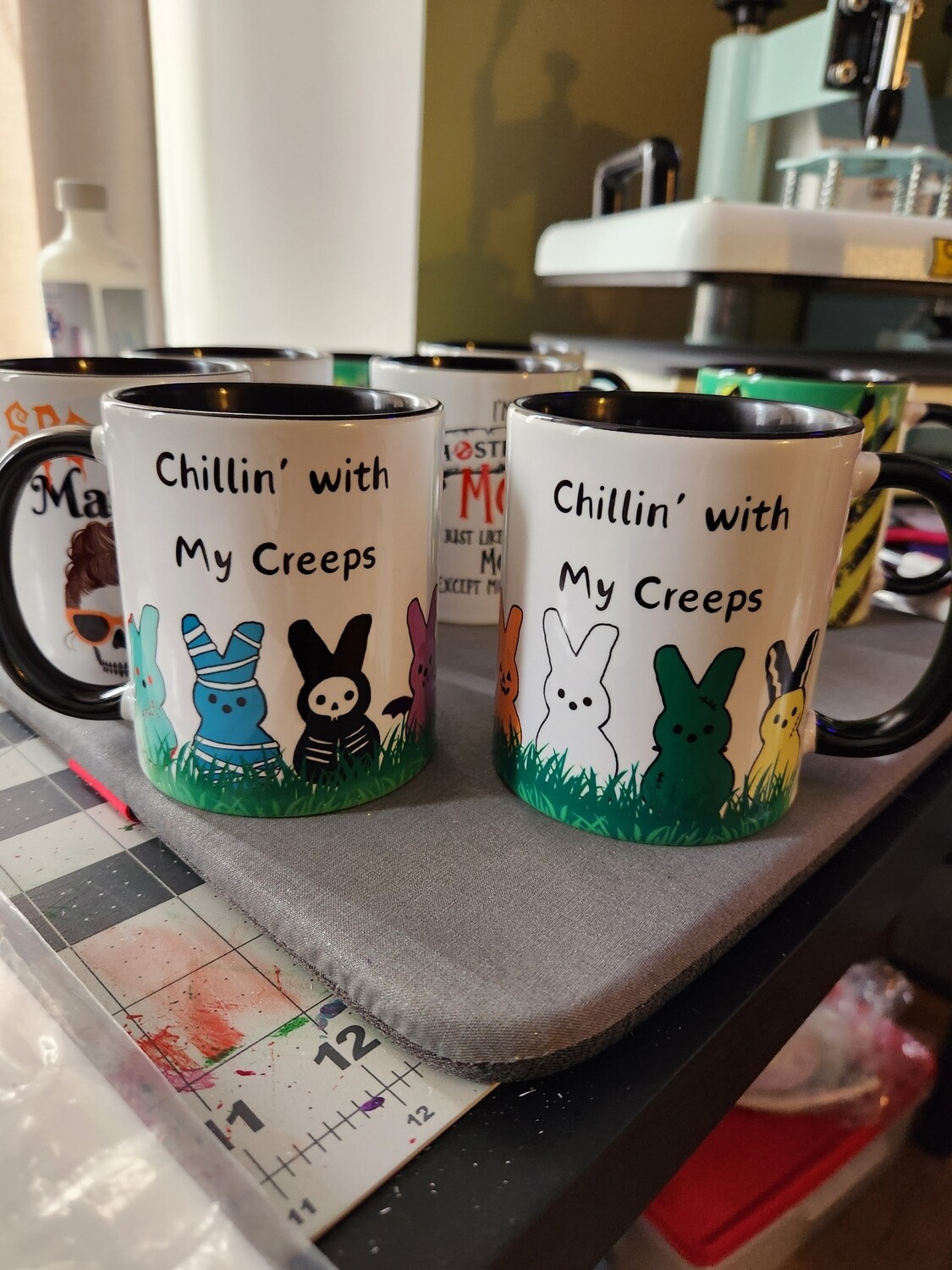 Chillin with my creeps Mug