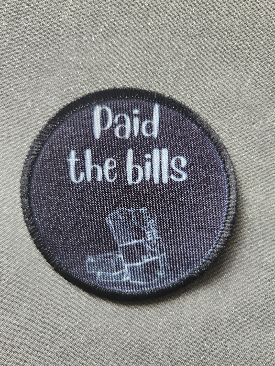 Adulting badges, name: Paid the bills