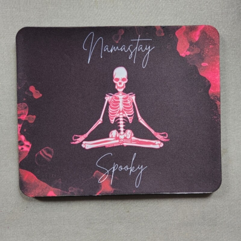 Namastay Spooky Mouse pad