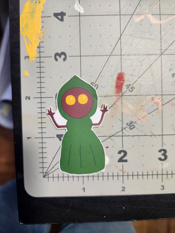 Flatwoods Monster Sticker