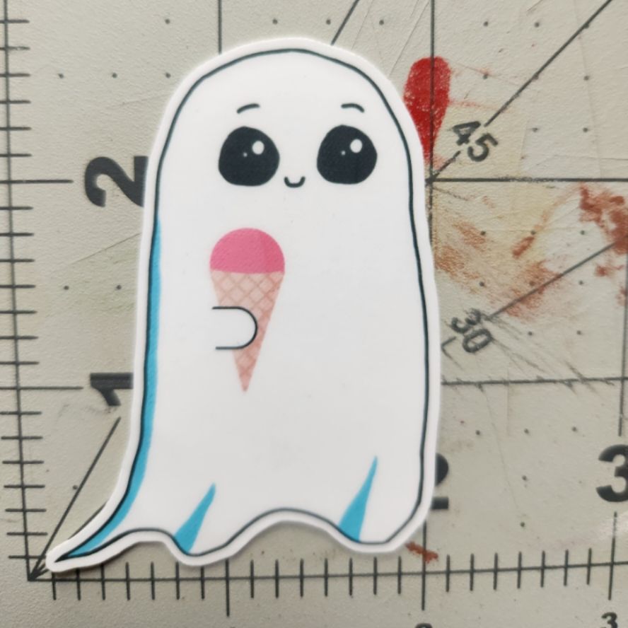Ghost Summer Sticker