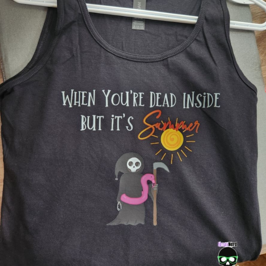 When You&#39;re Dead Inside but it&#39;s Summer Women&#39;s Tank