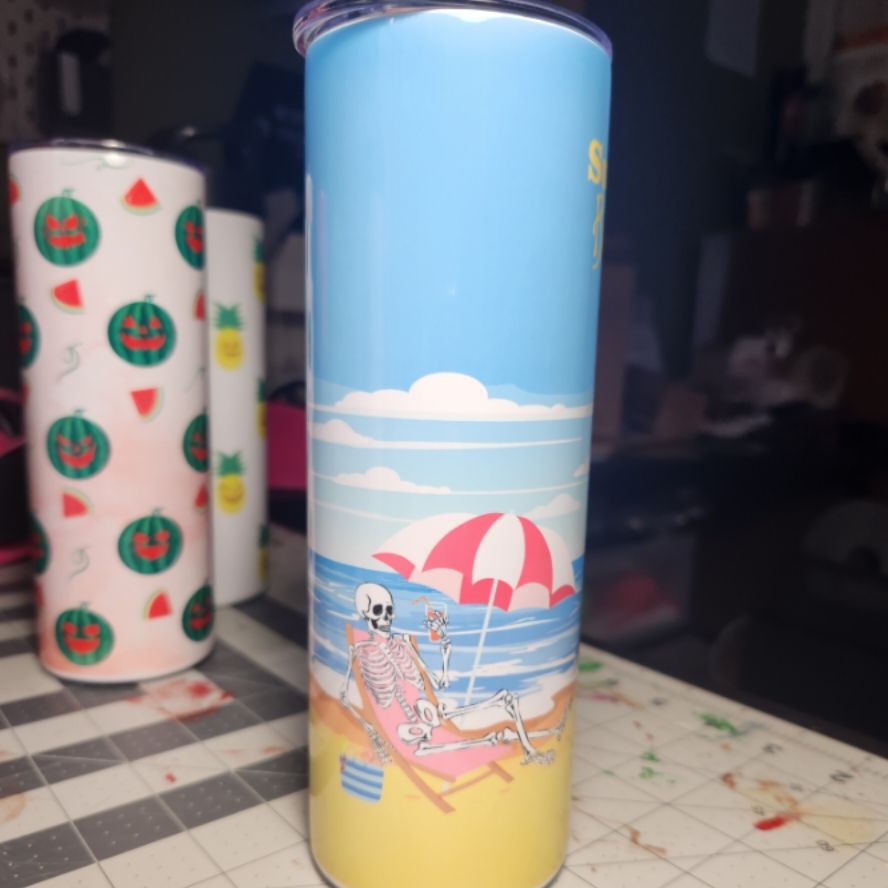 Sun&#39;s Out, Bones Out Tumbler