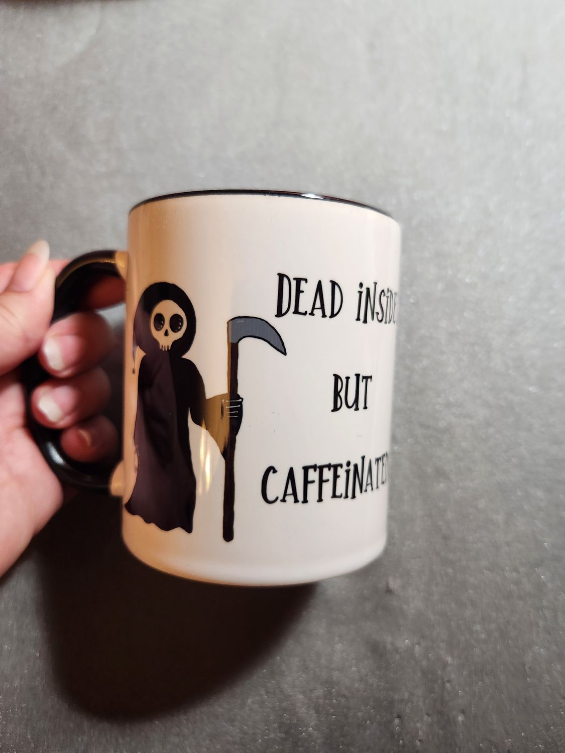 Dead Inside but Caffeinated Mug