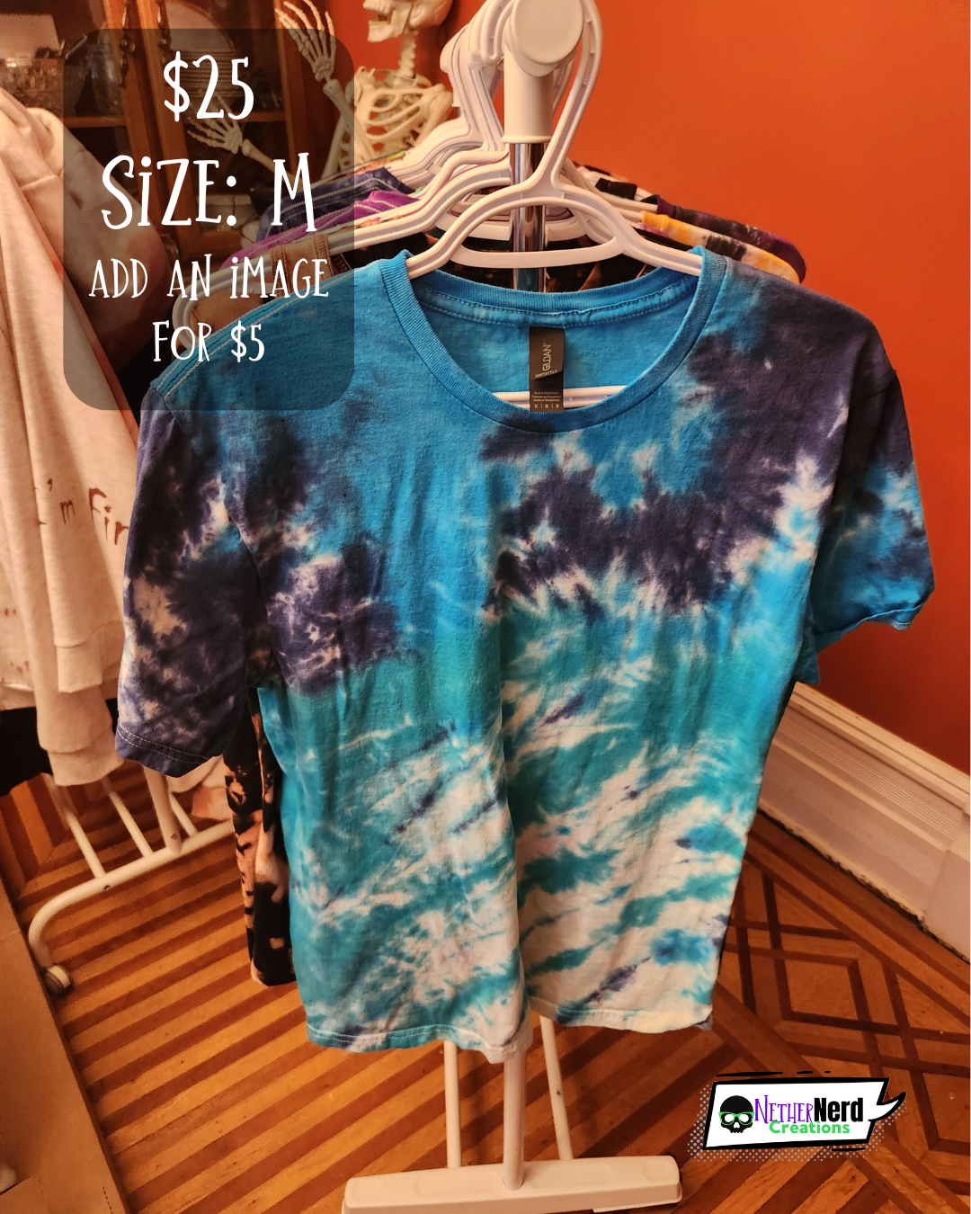 Pre-Made Tie Dye T-shirts - Size M