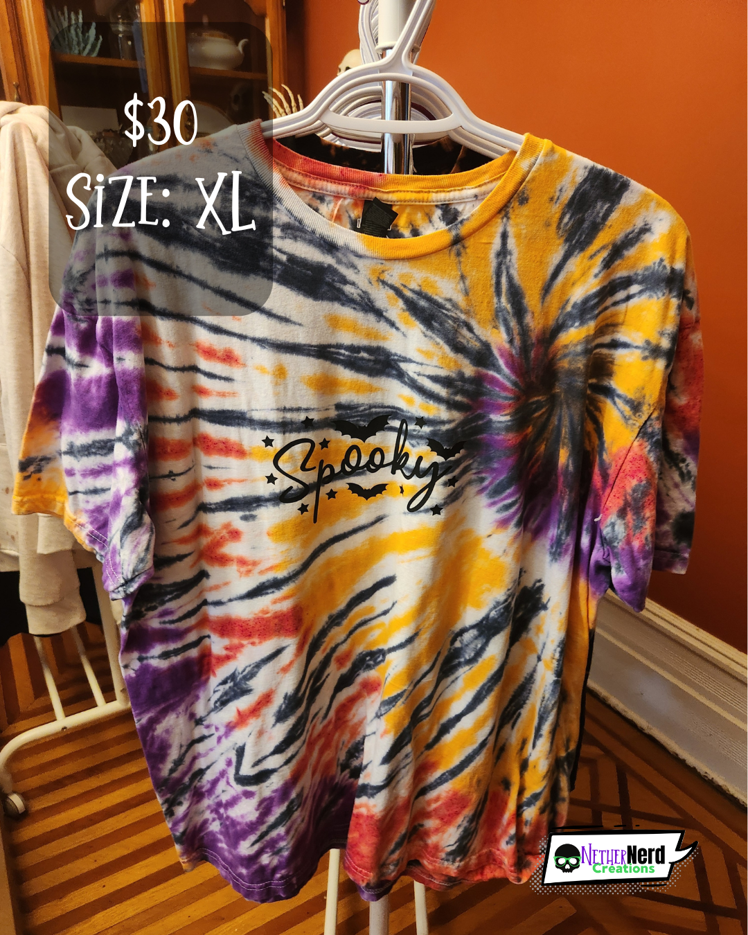 Pre-Made Tie Dye T-shirts - Size XL