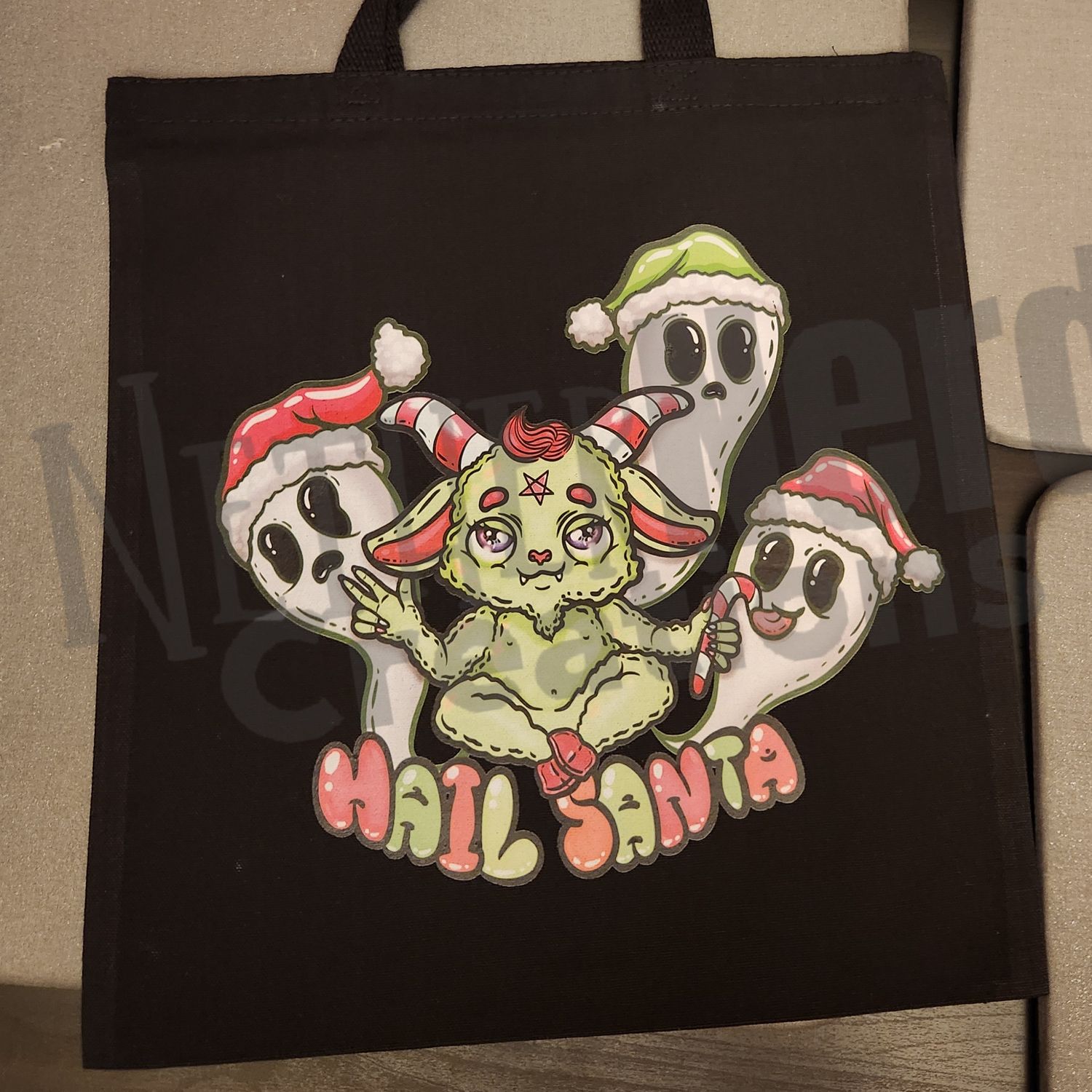 Hail Santa Tote Bag