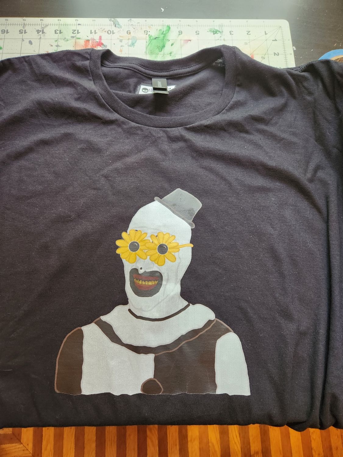 Art the Clown Sunflower T-shirt