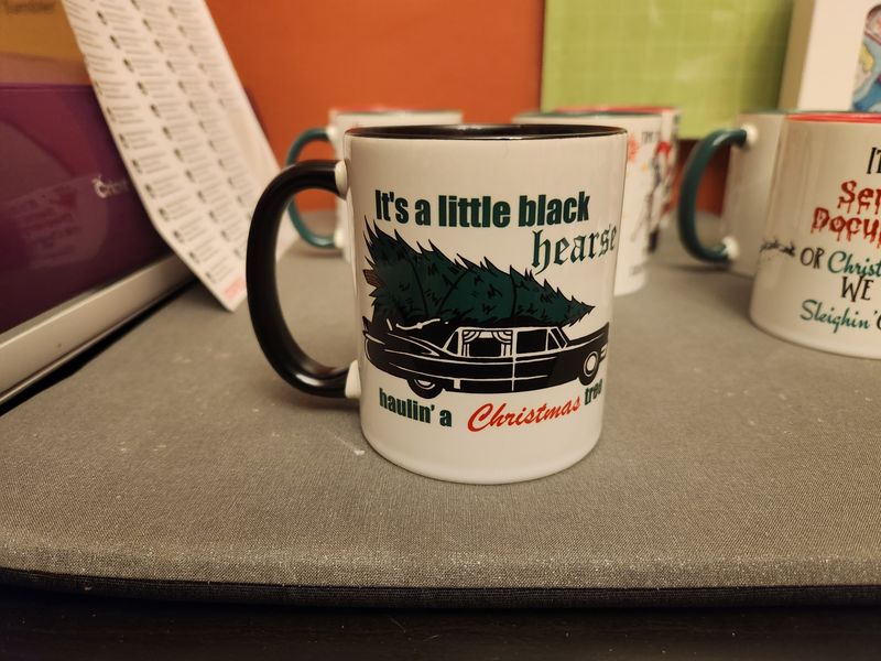 Little Black Hearse Mug