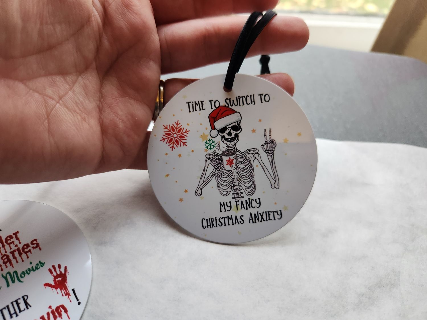 Creepmas Ornaments, Creepmas Design: Fancy Anxiety