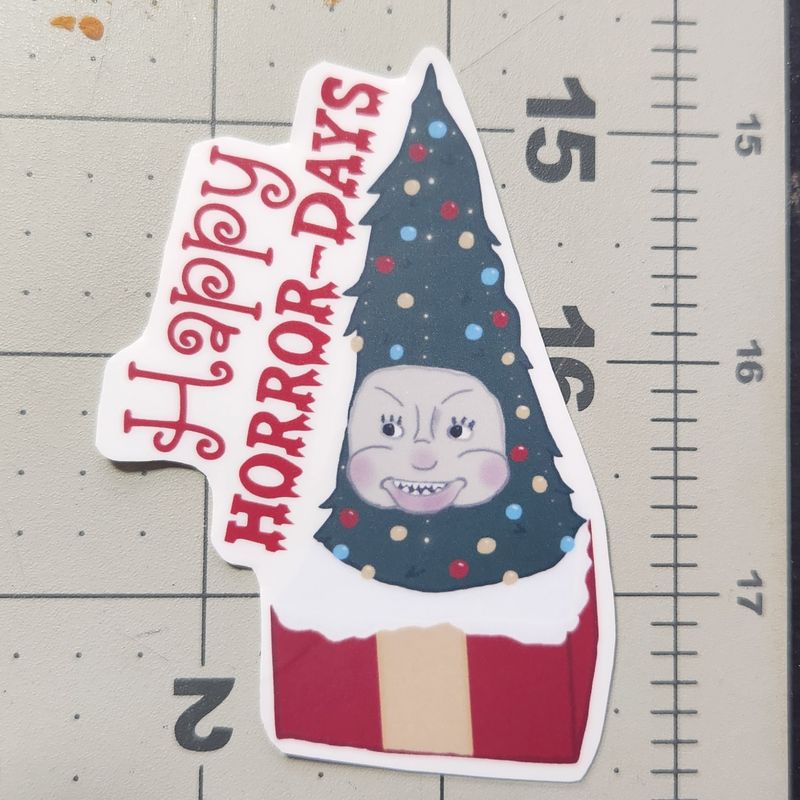 Creepmas Woody Sticker