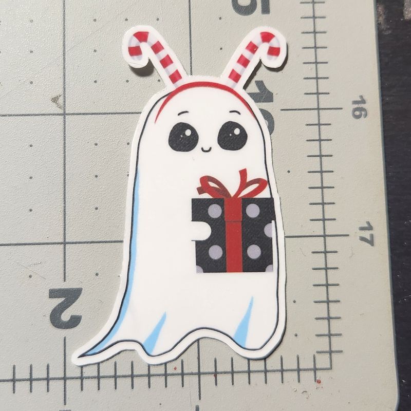 Creepmas Ghostie Sticker