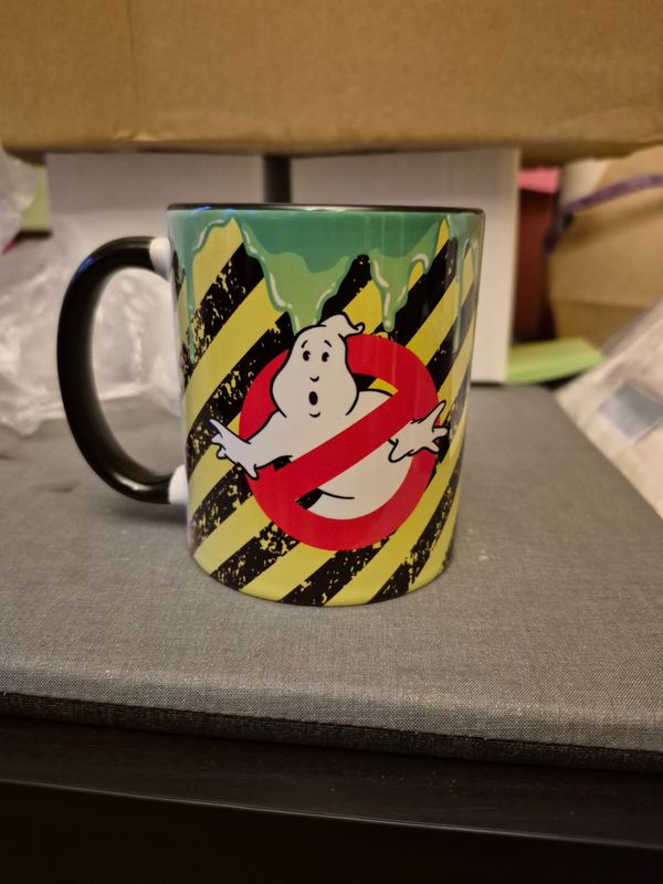 Ghostbusters Caution Stripe Mug
