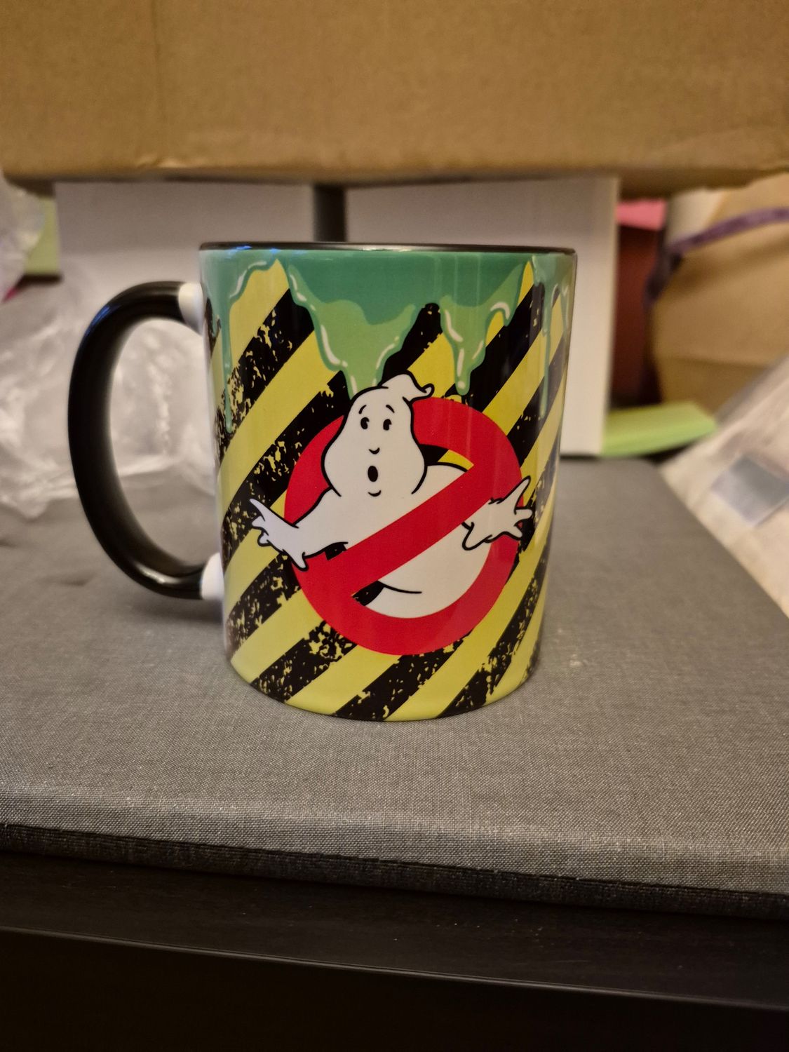Ghostbusters Caution Stripe Mug