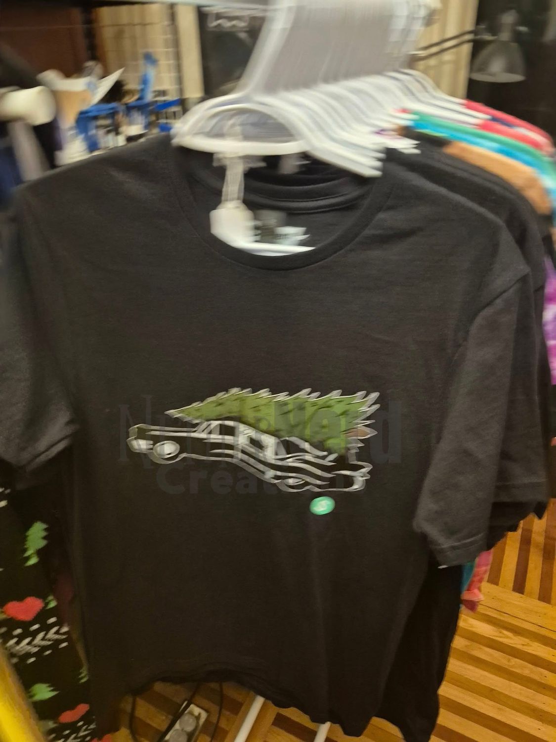 Creepmas Hearse T-shirt, t-shirt size: S