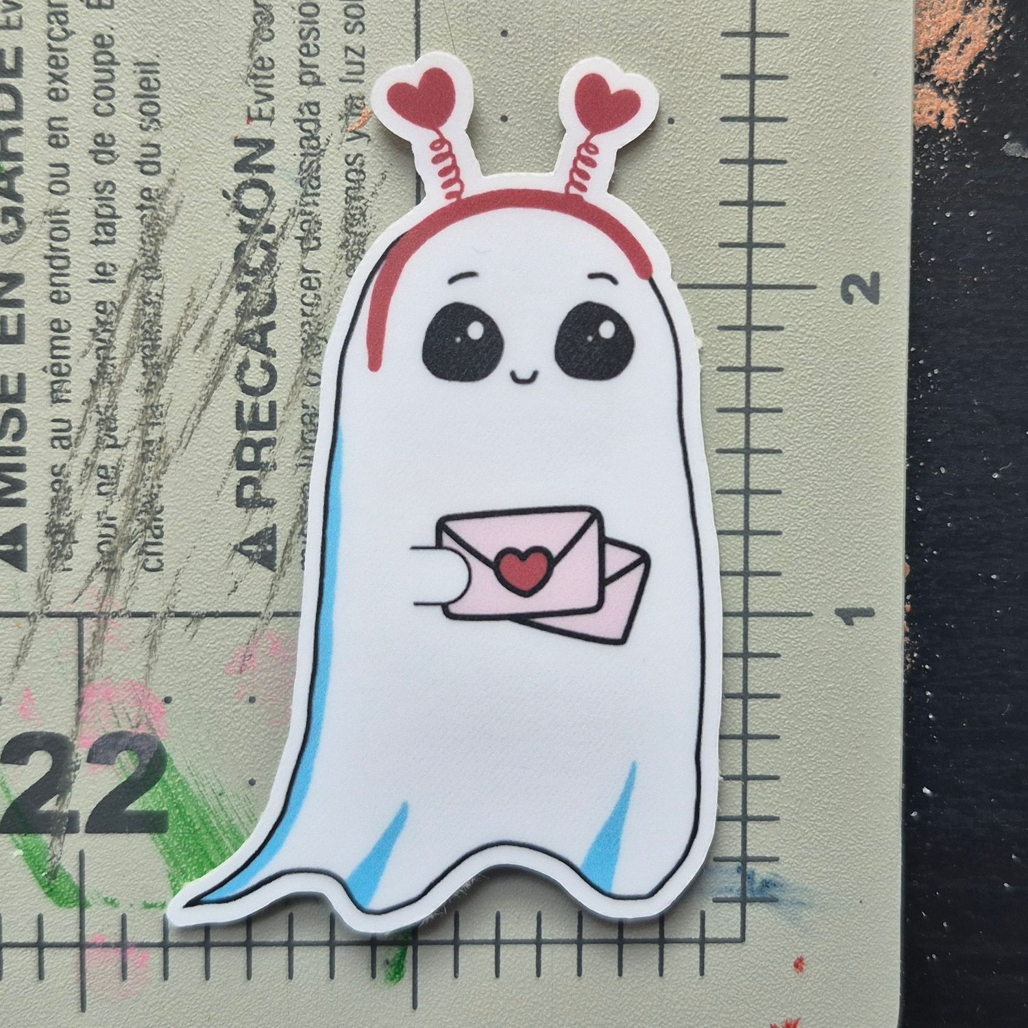 Valloween Ghostie Sticker