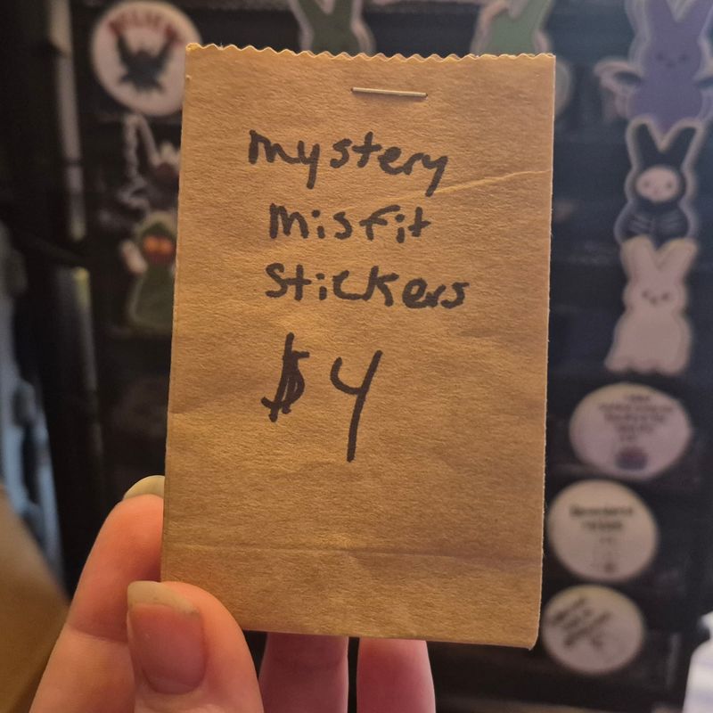 Mystery Misfit Stickers