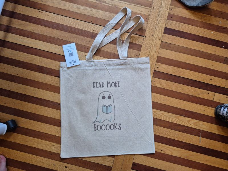 Read more Boooks Tote Bag