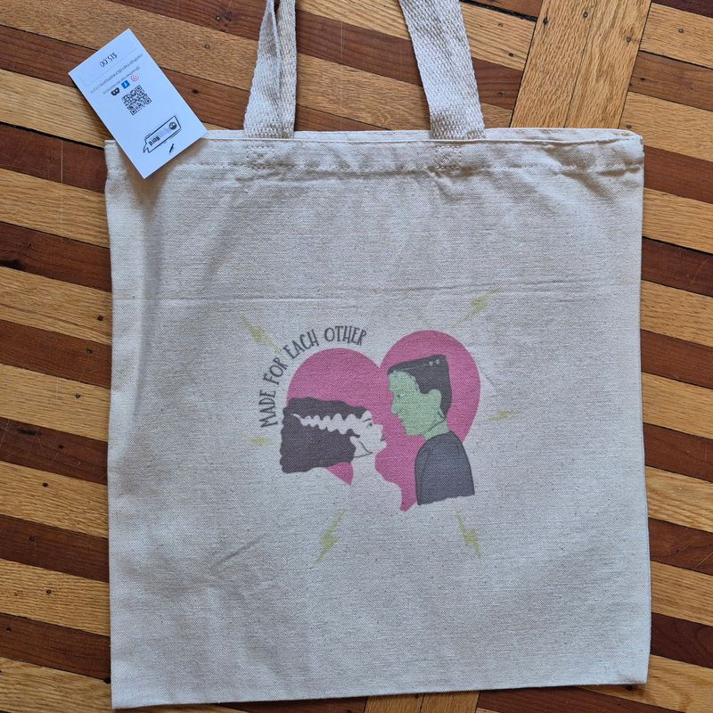 Made For Each Other Tote Bag