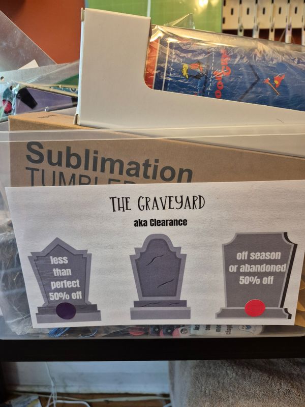 Flawed Items - 50% off