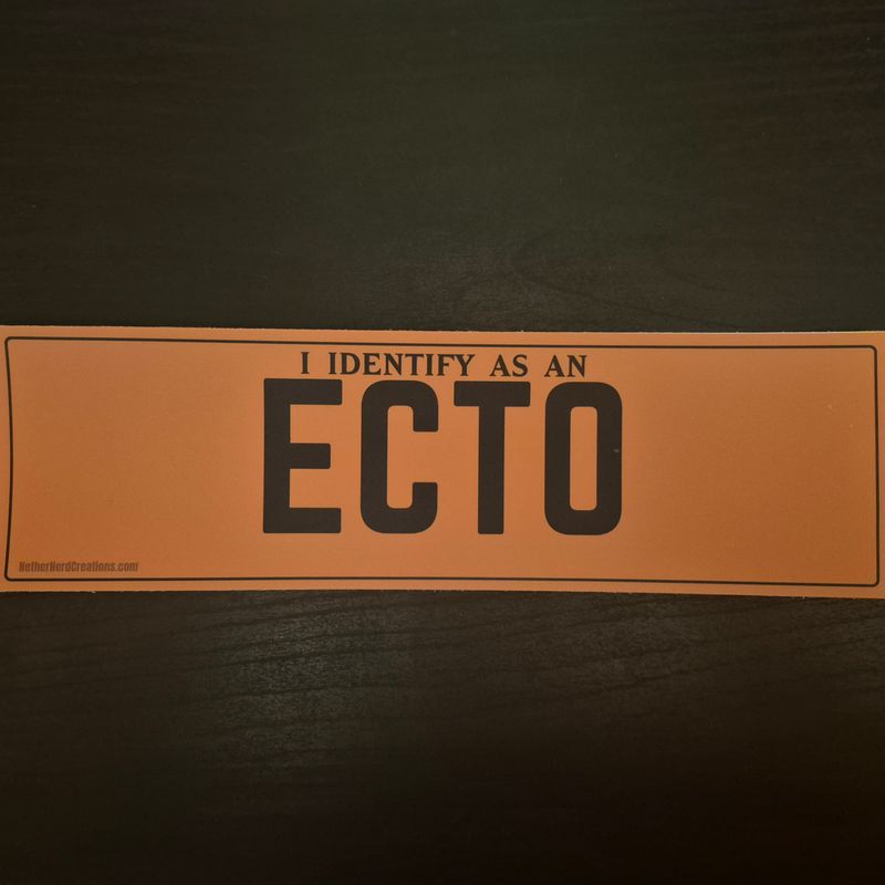ECTO Mini Bumper Sticker