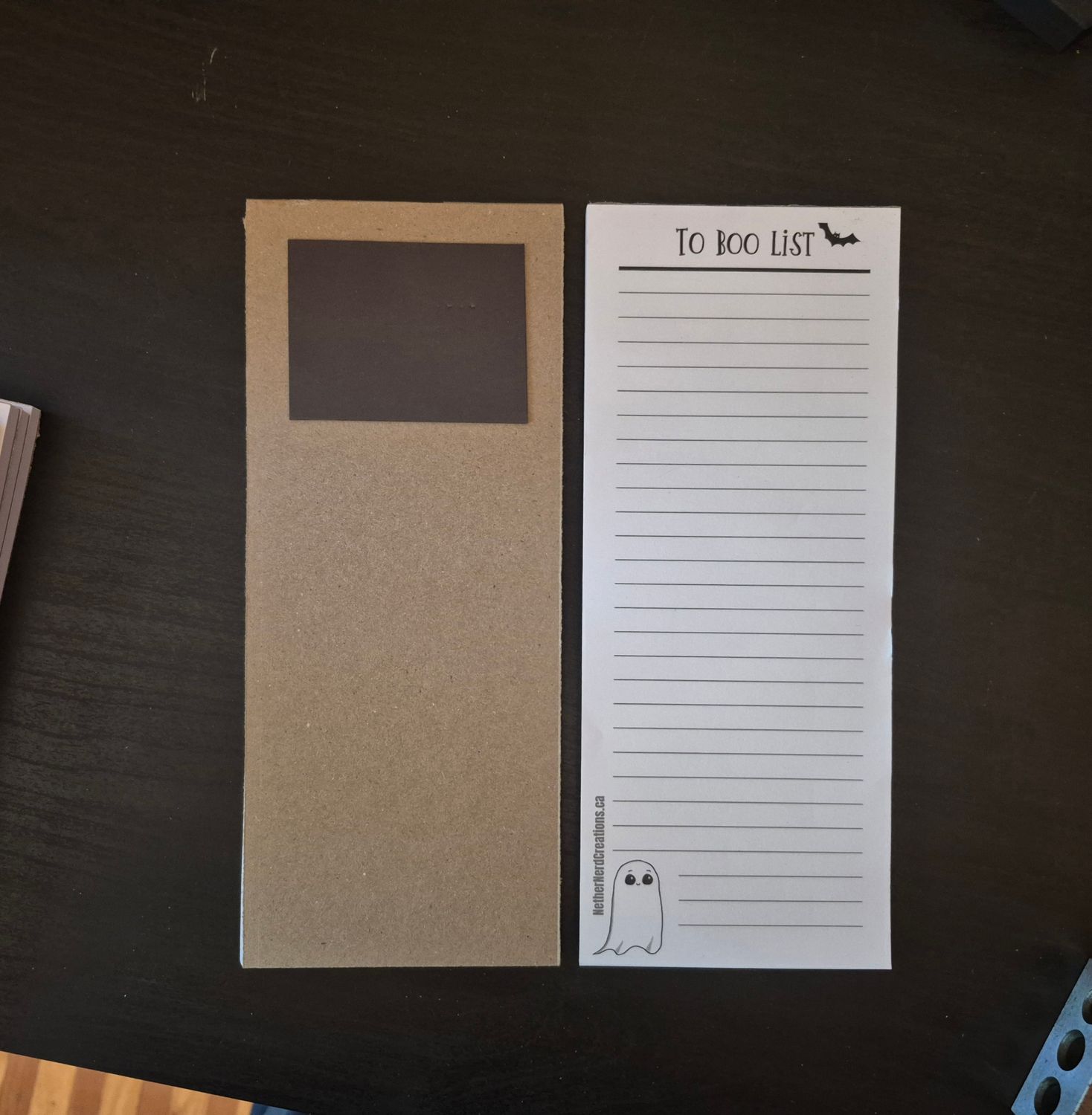 To Boo List Magnetic Notepad